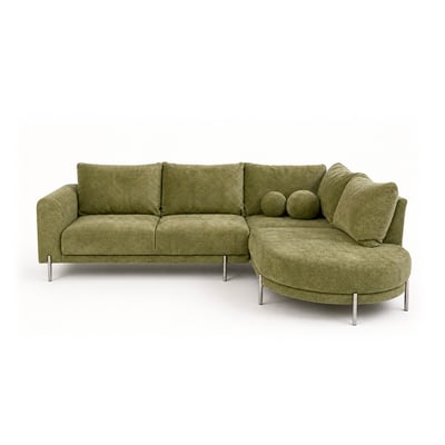 Canapé d'Angle droit 4 places - GABIN BEST MOBILIER