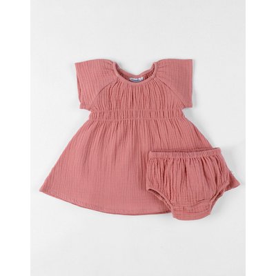Robe avec bloomer, Mousseline de Coton NOUKIE'S