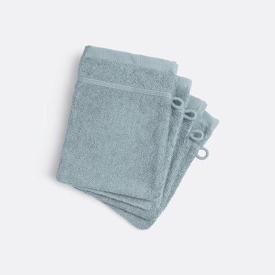 Lote de 4 guantes de baño, de rizo, Zavara LA REDOUTE INTERIEURS