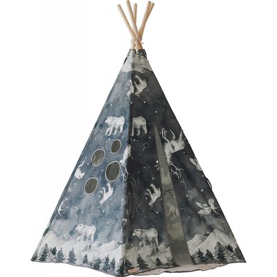Tipi enfant en coton, night sky RECOLLECTION