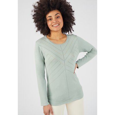 Pull fantaisie fibres viscose Lenzing(TM) DAMART