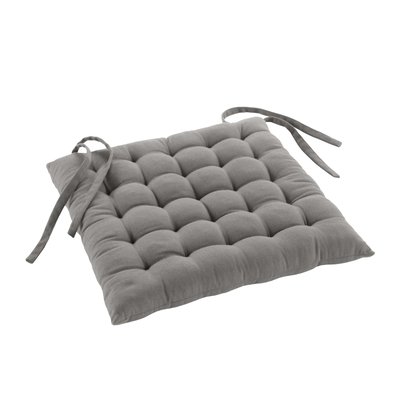 Assise matelassée en coton et polyester recyclé DOUCEUR D'INTÉRIEUR