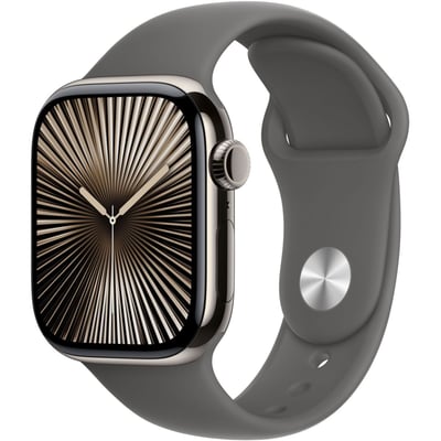 Montre connectée Serie 10 42mm Titane Naturel M/L Cell APPLE