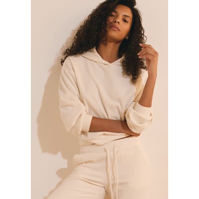 Sweatshirt de pyjama côtelé BASILE ETAM