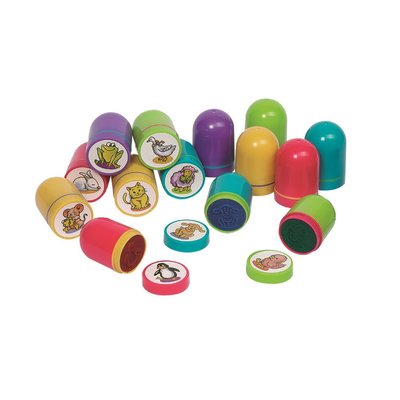 Set de tampons encreurs animaux GOKI