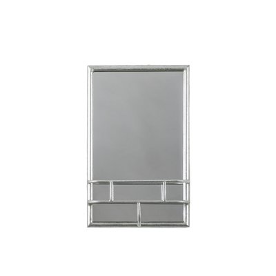 48cm Silver Rectangle Mirror ÉDITÉ