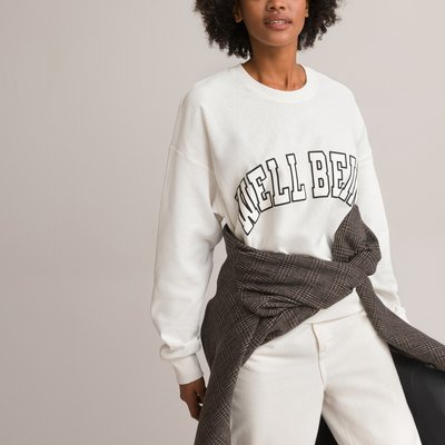 Свитшот с принтом спереди LA REDOUTE COLLECTIONS