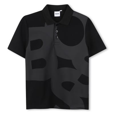 Polo en coton BOSS KIDSWEAR