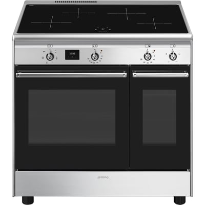 Piano de cuisson induction 4 feux 90 cm SMEG