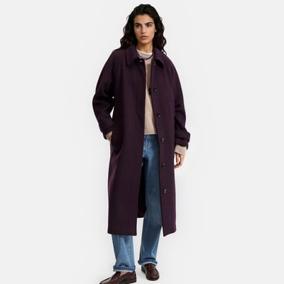 Manteau drap de laine mélangée, Signature ISIDORE LA REDOUTE COLLECTIONS