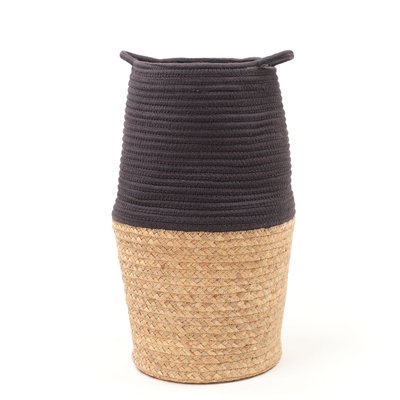 Panier long tressé coton uni LA FACTORY FACTORY