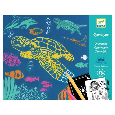 Coffret cyanotype : Outremer DJECO