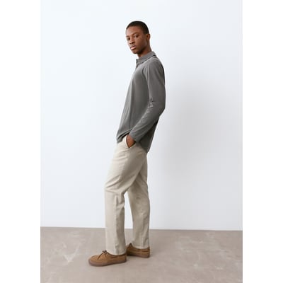 Pantalon Fille Monsoon En Lin Crème/beige - Taille 5-6 Ans - Occasion Très Bon état