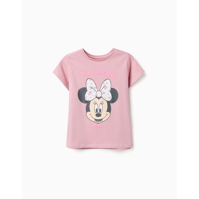 T-shirt en coton avec imprimé Minnie ZIPPY