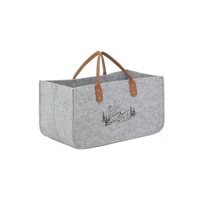 Sac à bûches en feutrine 50 x 25 cm AUBRY GASPARD