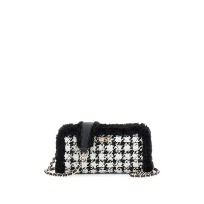 Mini Sac À Bandoulière Cristi Pied-De-Poule GUESS