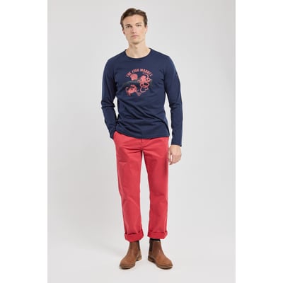Chino coupe droite en coton ARMOR-LUX