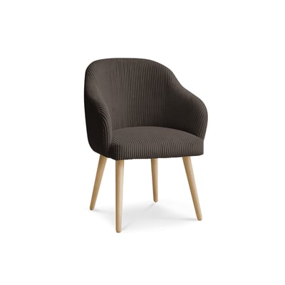 Chaise velours côtelé, SOPHIE BOBOCHIC