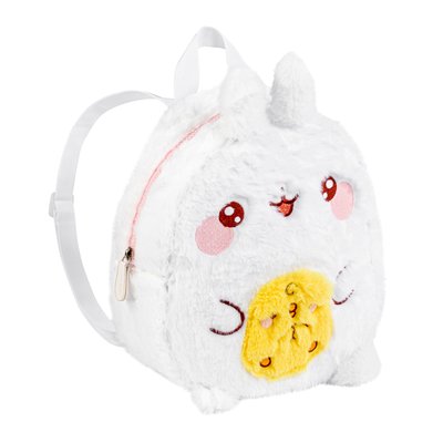 Sac à dos enfant CUDDLE MOLANG en peluche - crèche et maternelle - 1 compartiment - fermeture zip VIQUEL VIQUEL