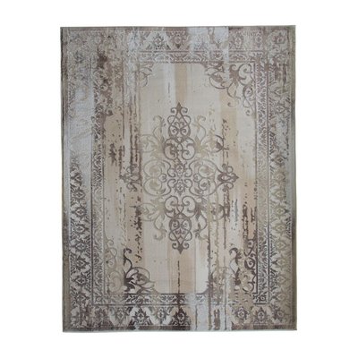 Tapis salon vintage motif médaillon  GOYAVE MEDAILLON THE DECO FACTORY
