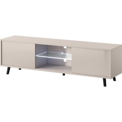 Meuble tv avec niche éclairée collection LEFYR RECOLLECTION