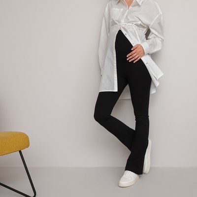 Pantalón bootcut premamá de punto milano LA REDOUTE COLLECTIONS