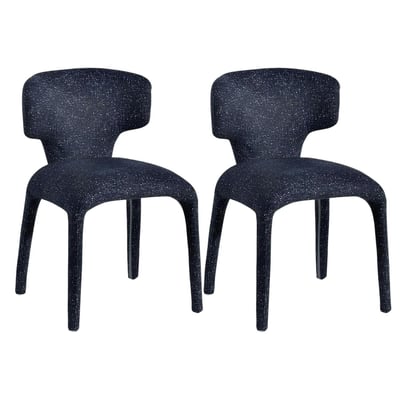 Chaise design en tissu (lot de 2) TULSA PIER IMPORT