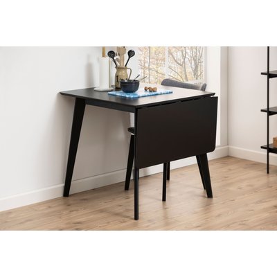Table à manger carrée extensible en bois L80/120 - LETA HELLIN, DEPUIS 1862