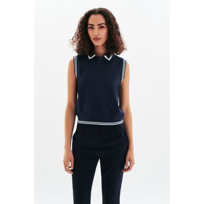 T-shirt droit en coton TENNIS CAROLL