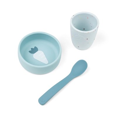 Baby Esslern-Set aus Silikon DONE BY DEER