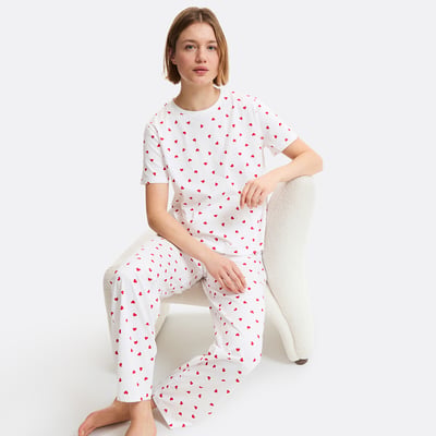 Printed Jersey Pyjamas LA REDOUTE COLLECTIONS