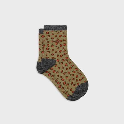 Chaussettes en coton peigné LEOPARD BILLYBELT