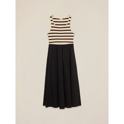 Robe longue bimatière OLTRE