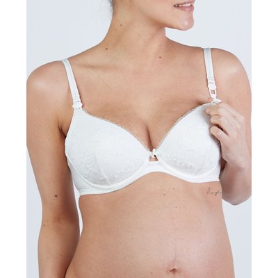 Soutien gorge push-up LOUISE grossesse et allaitement marine CACHE COEUR