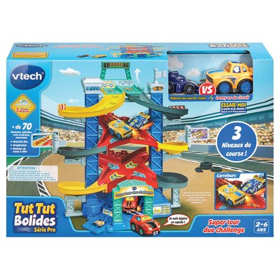 Tut Tut Bolides Série Pro - Super tour duo challenge VTECH