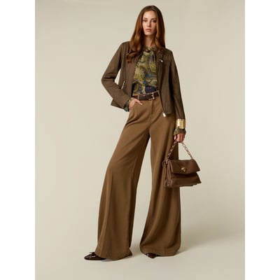 Pantalon palazzo avec charm OLTRE