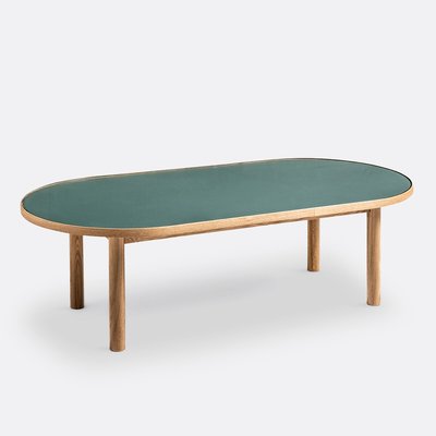 Table basse chêne et verre, Evergreen LA REDOUTE INTERIEURS
