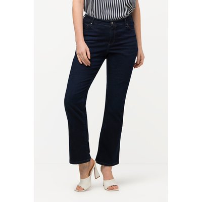 Jean en denim foncé, coupe 5 poches ULLA POPKEN