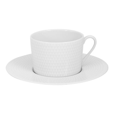 Tasse à thé et sa sous-tasse Nymphea 22 cl (lot de 6) TABLE PASSION