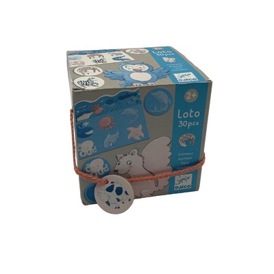 Loto 30 pièces Animaux - Bon état DJECO