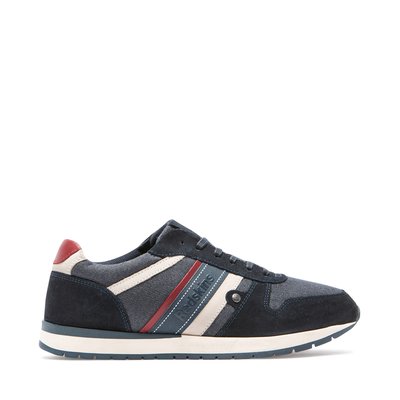 Baskets croûte velours VERIDIC REDSKINS