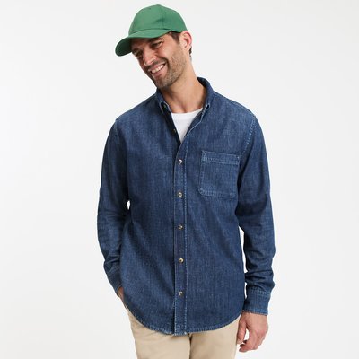 Jeanshemd aus Baumwoll-Denim, Regular-Fit LA REDOUTE COLLECTIONS