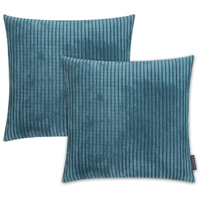 Housses de coussin velours côtelé SHARA - Lot de 2 MAGMA HEIMTEX