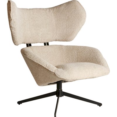 Fauteuil pivotant en bouclé, Privas RECOLLECTION