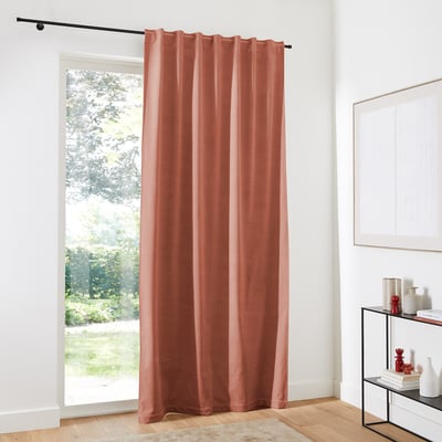 Velvet Thermal Curtain with Hidden Tabs LA REDOUTE INTERIEURS