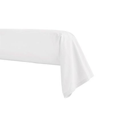 Taie de traversin unie en percale de coton, PREMIÈRE ESSIX