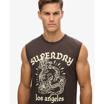 Débardeur Tattoo Graphic Coupe Décontractée SUPERDRY