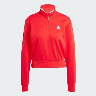 Veste de survêtement courte molleton à quart de zip Essentials Color Pop ADIDAS SPORTSWEAR