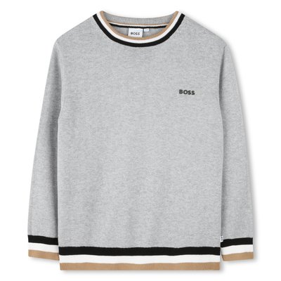 Pull hugo boss gris sale