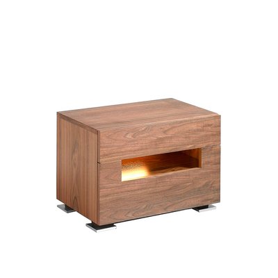 Table de chevet en bois de noyer ANGEL CERDA
